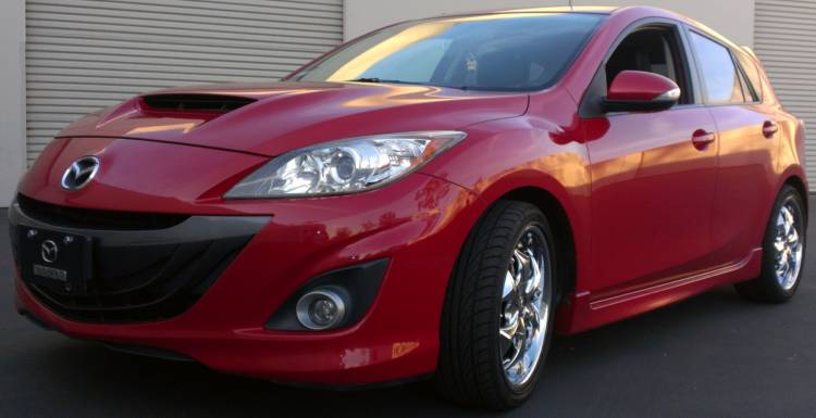 2010 Mazda Speed3 on Borghini B3S