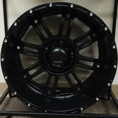 Full Throttle Off-Road 8033 Matte Black Wheels