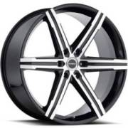 Strada Filetto Machine Black Wheels