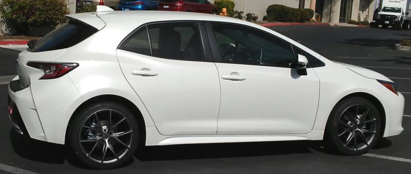 Niche Misano on 2019 Toyota Corolla