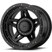 XD138 Brute Satin Black Wheels